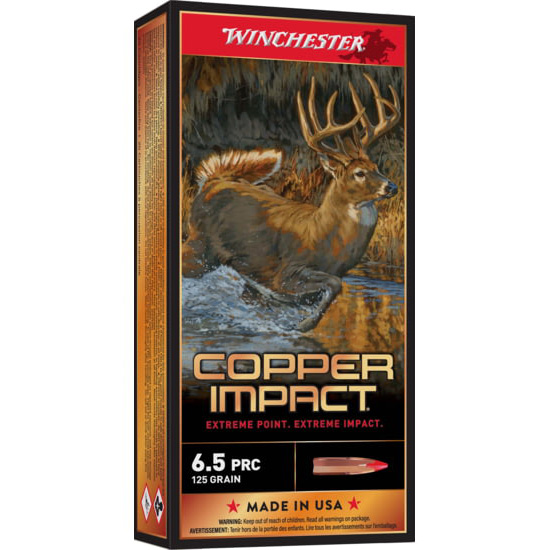 WIN COPPER IMPACT 6.5PRC 125GR LF 20/10 - Sale